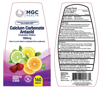 Image Description (1000 mg mgc Antacid Af 160)